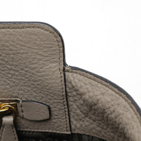 PRADA Gray Leather Shoulder Bag - Picture 8 of 8
